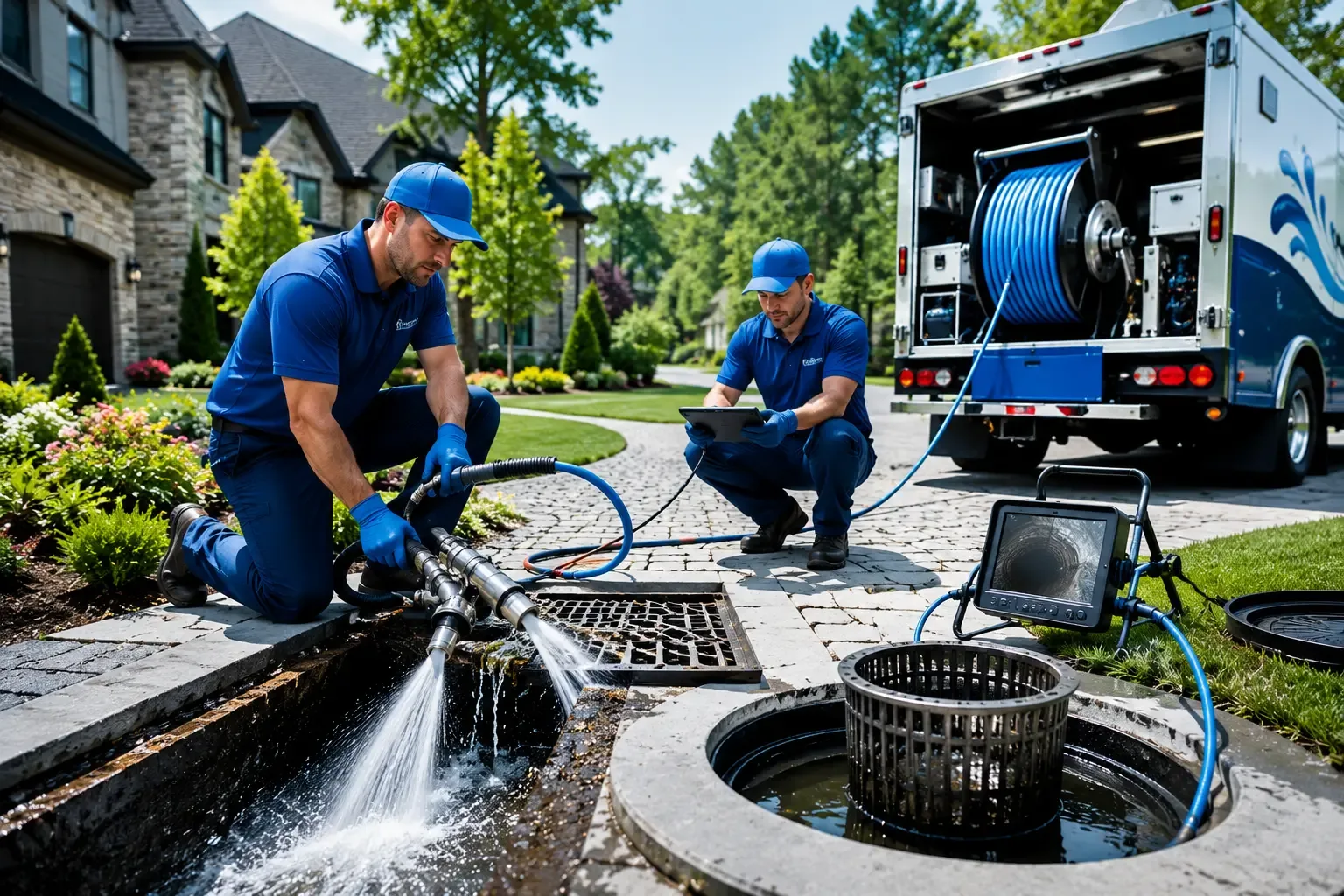 Local outdoor drain cleaning professionals in Freehold, NJ