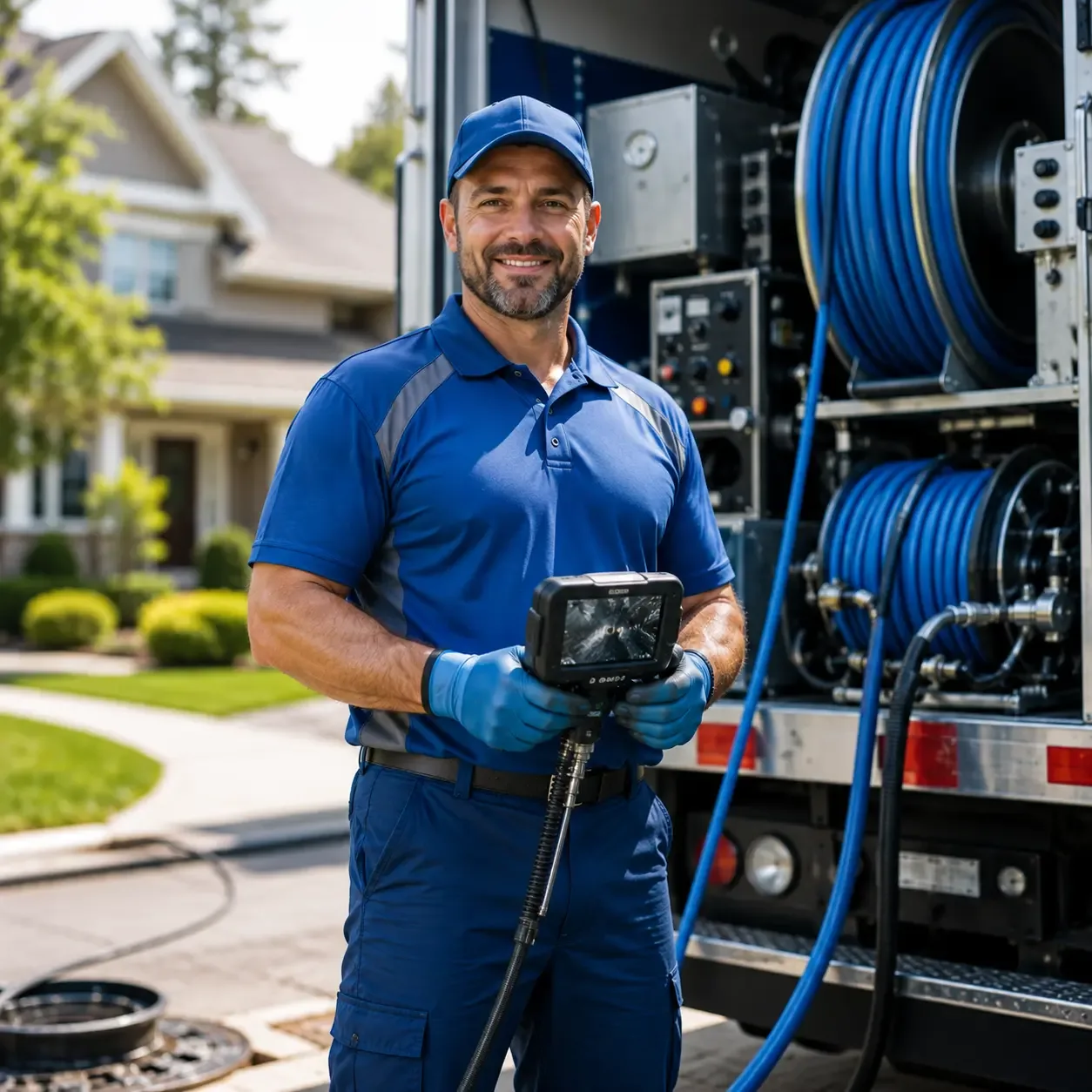Local outdoor drain cleaning specialists in Freehold, NJ